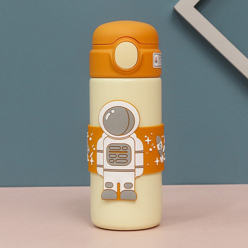 Botella De Agua De Gimnasio Para Niños Nasa Astronaut 500ml