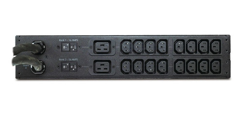 Ats Apc Ap4424 Para Rack 230v 32a 16 Toma C13 2 Toma C19