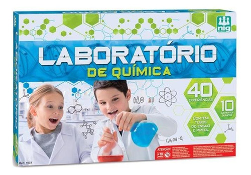 Laboratório Jogo Química Física Criança Cientista Educativo