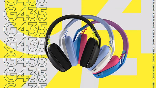 Imagen 6 de 10 de Auriculares Bluetooth Gamer Logitech G435 Lightspeed Backup
