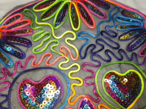 Parche Calavera Original 32x25 Chaqueta Franela Lgbt Nueva