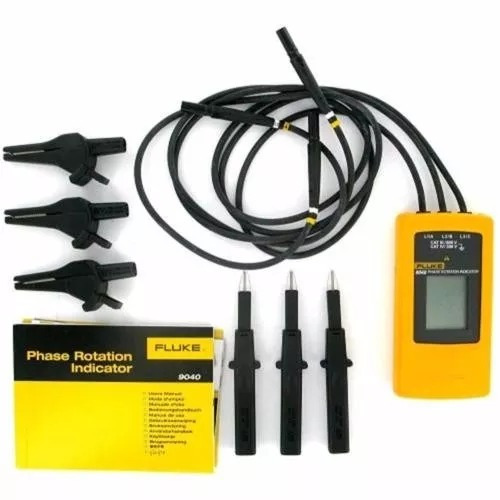 Indicador De Rotación De Fases Fluke 9040 De Alta Precisión