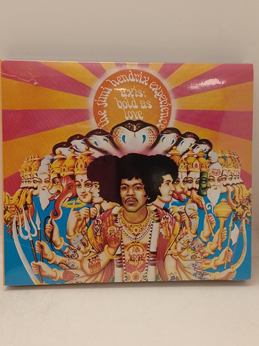 The Jimi Hendrix Experience Axis Bold As Love Cd Y Dvd Nuevo