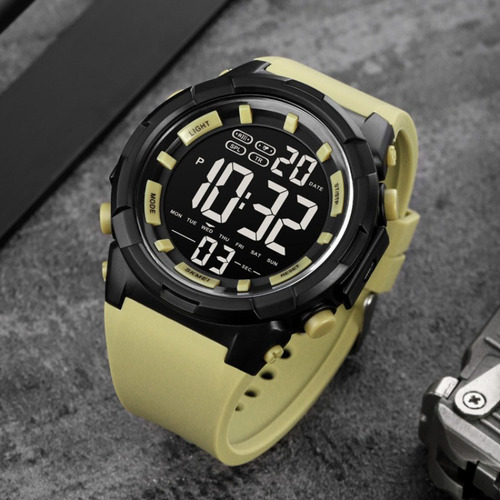 Reloj Digital Electrónico Led Impermeable Skmei 50m