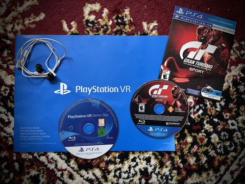 Sony Playstation Vr Con Cámara Para Ps4 + Juegos! (Usado)