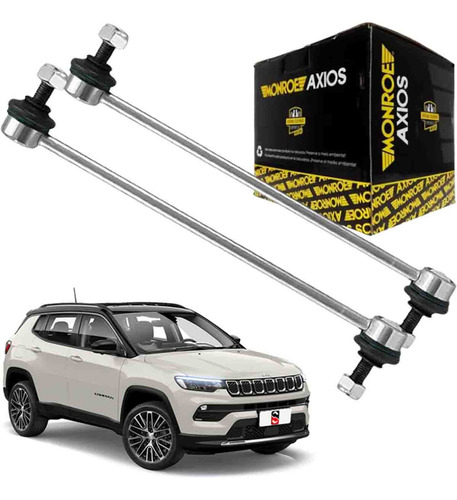 Par Bieleta Dianteira Fiat Toro Jeep Compass Renegade Novo..