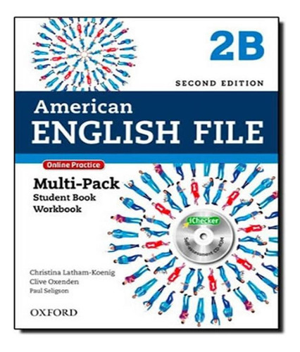 American English File 2b - Multipack With Ichecker - 02 Ed, De Vários Autores. Editora Oxford, Capa Mole Em Inglês