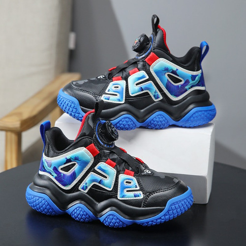 Zapatillas De Baloncesto Para Niños Transpirables En Verano