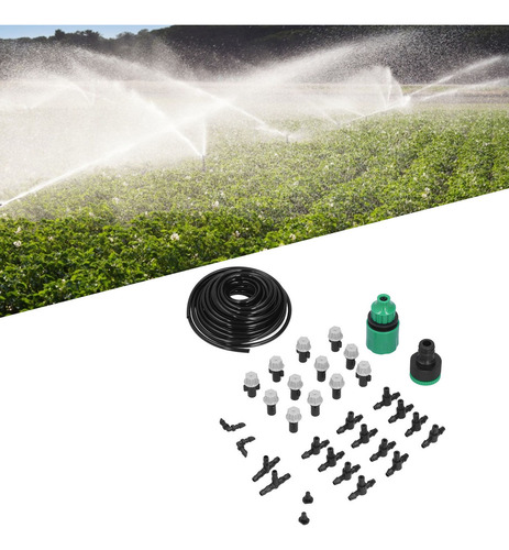 Kit De Riego Con Manguera Y Rociador De Riego De 10 M