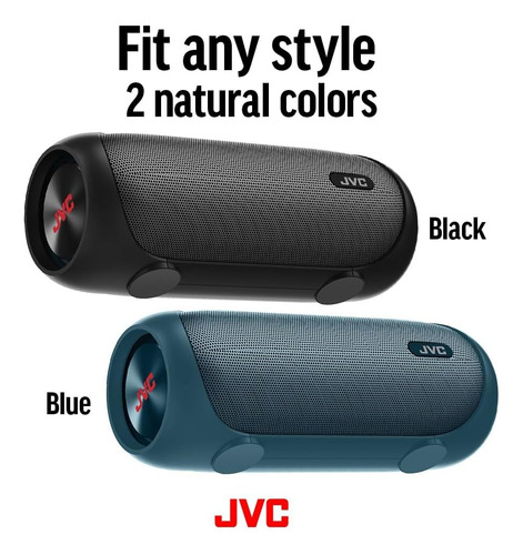 Altavoz Inalámbrico Portátil Iluminado Jvc Con Salidas Máxim