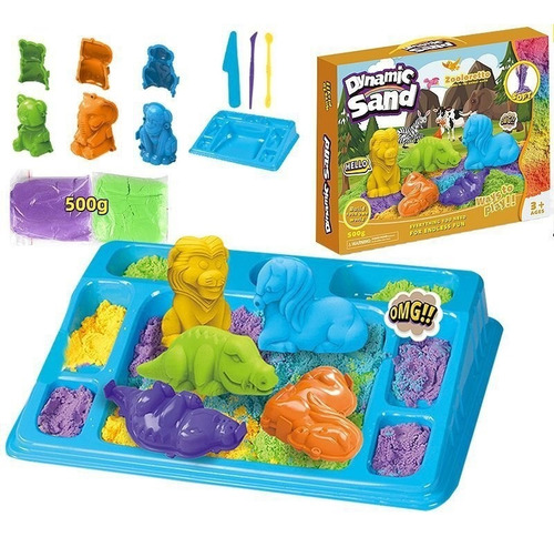 Juego De Arena De Juguete Espacial De Dinosaurio Animal