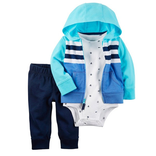 Conjutos Set Carters 3 Piezas 0 A 24 Meses Bebe Buzos Body