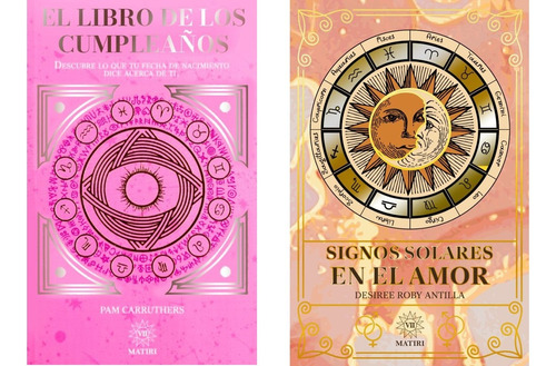 Signos Solares En El Amor + El Libro De Los Cumpleaños - 2x1