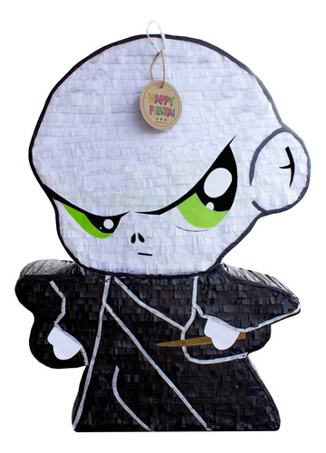 Piñata Premium 70 Cm Personalizada Fiesta Cumpleaños Niños Voldemort