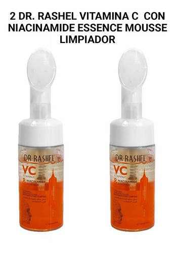 2 Vitaminas C  Con Niacinamide Essence Mousse Limpiador