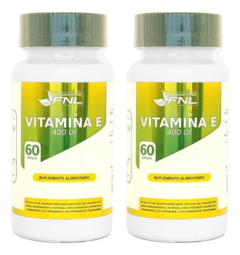 Vitamina E 400ui - 2 Pack 120 Caps
