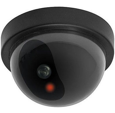 Imagen 6 de 9 de Camara Seguridad Falsa Domo + Led Intermitente Imita Sensor