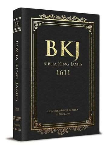 Bíblia King James Fiel 1611 - Preta Bkj Fiel 1611 Lançamento