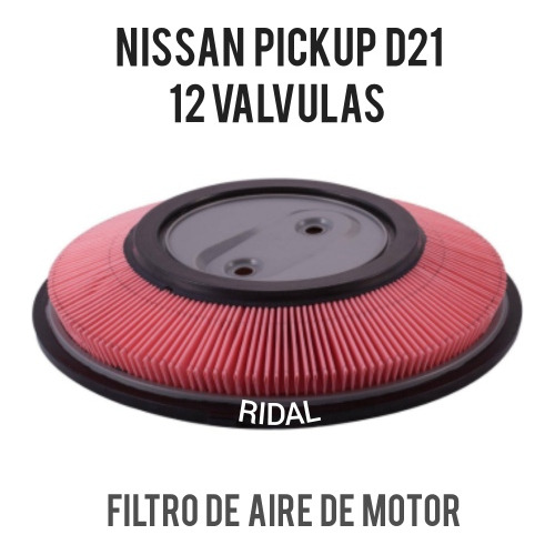 Filtro Aire Nissan Pickup D21 Motor 12 Valvulas 