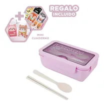 Comprar Pack2 Taper Hermetico En Morado Y+regalo Agendita