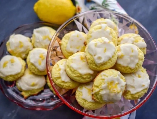 Galletitas Keto De Limón Con Glaseado