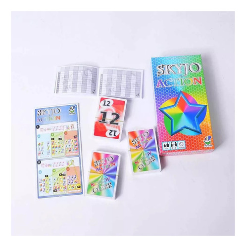 Juego De Mesa Skyjo Action, Juego De Cartas Skyjo Action Fun