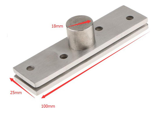2 Puertas Giratorias Bisagra 100x25x4 Mm