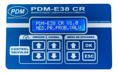 Probador Válvulas Y Medidor De Presion Rampa Full Pdm E38