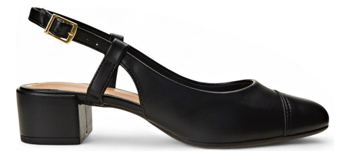 Sapato Scarpin Slingback Beira Rio Feminino Napa