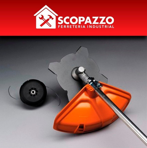 Imagen 4 de 10 de Desmalezadora Motoguadaña Naftera Husqvarna 28cc 1,1hp 128 R