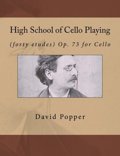 High School Of Cello Playing (forty Etudes) Op 73 For Cello