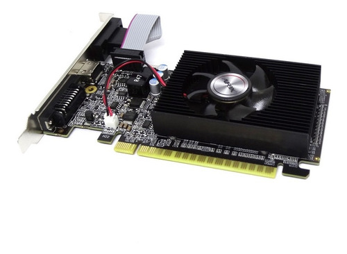 Imagem 2 de 5 de Placa De Vídeo 2gb Ddr3 64 Bits Afox Nvidia Gt610 Lowprofile