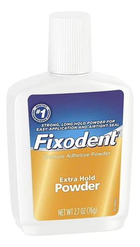 Fixador Prótese Dentaria Pó Fixodent Extra Hold Powder - 76g