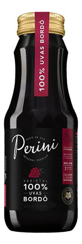 Suco Perini Integral Premium Uva Integral Garrafa 300ml
