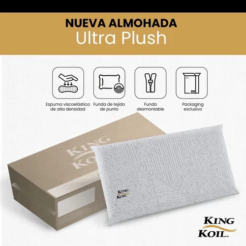 Almohada king koil ultra plush hotsell