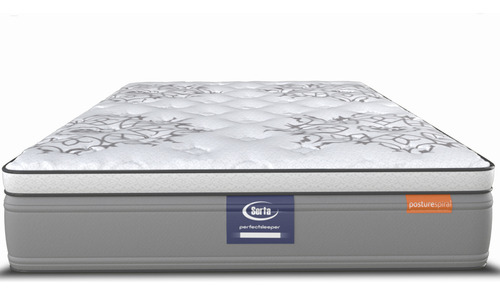 Colchón Serta King Size Cronos + 2 Almohadas Memory Foam Gel
