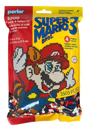 Perler Super Mario Bros 3 Kit Cuentas Y Patrones