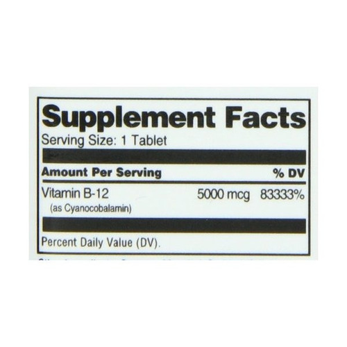 Siglo 21 B 12 5000 Mcg Comprimidos Sublinguales, 110 Count