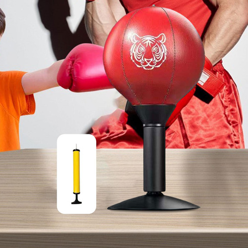 Bolsa De Boxeo Portátil Para Entrenamiento En Casa Rojo