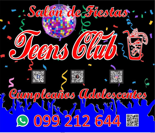 Imagen 5 de 5 de A Salón De Fiestas Cumples Adolescentes Baile Teens Club