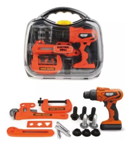 Valija De Herramientas Con Taladro Eléctrico Zippy Toys