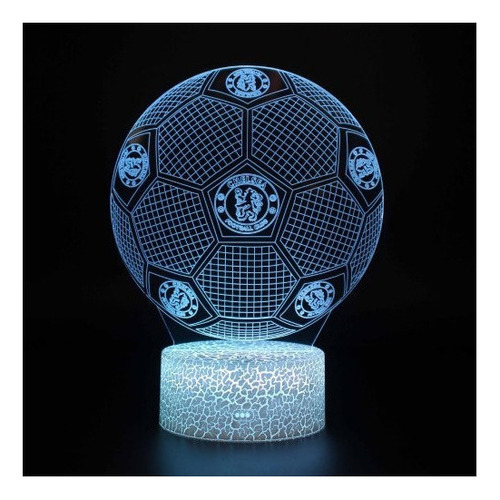 S Luz Nocturna De Fútbol Infantil Vector Light 3d Led S