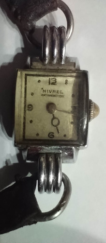 Reloj De Pulsera Nivrel De Dama 17 Rubies Funcionando 1970