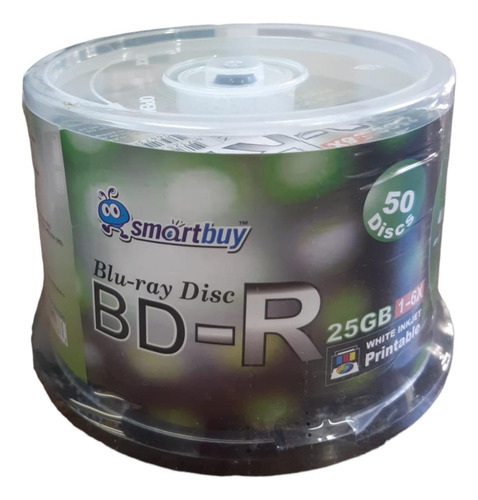 Disco Virgen Bd-r Smartbuy Imprimible De 1-10x Por 20unid