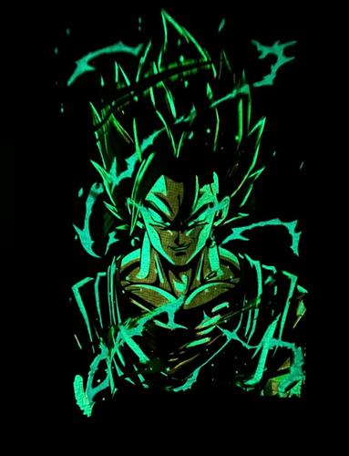 Buzo Dragon Ball Luminoso En La Oscuridad Con Capucha