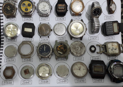 Lote 78 Sucatas Casio E Outros- Máquina Do Tempo
