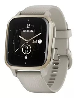 Relógio Smartwatch Garmin Venu Sq 2 Music Creme Cream Gold