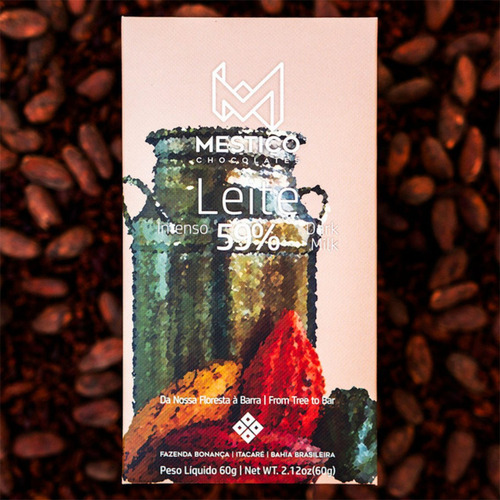 Chocolate Ao Leite Intenso 59% - Mestiço - 60g