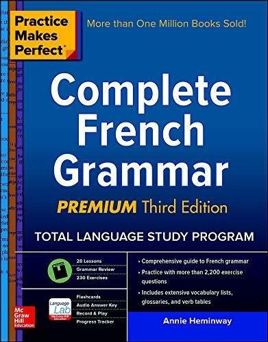 Practice Makes Perfectplete French Grammar,..., De Heminway, An. Editorial Mcgraw-hill Education En Inglés