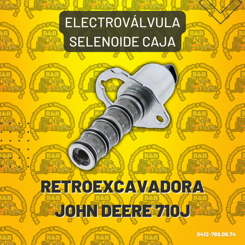 Electroválvula Selenoide Caja Retroexcavadora John Deere710j